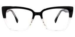 Baskin Square Black-Clear Glasses0