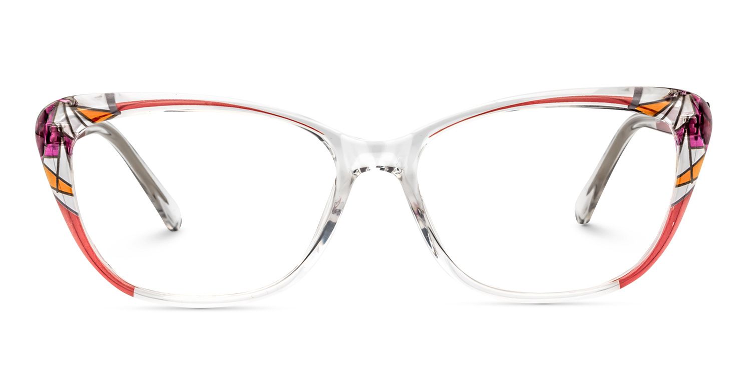 Cat Eye Clear Glasses | Zeelool Glasses0
