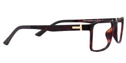 Beatrice Rectangle Tortoise Glasses4