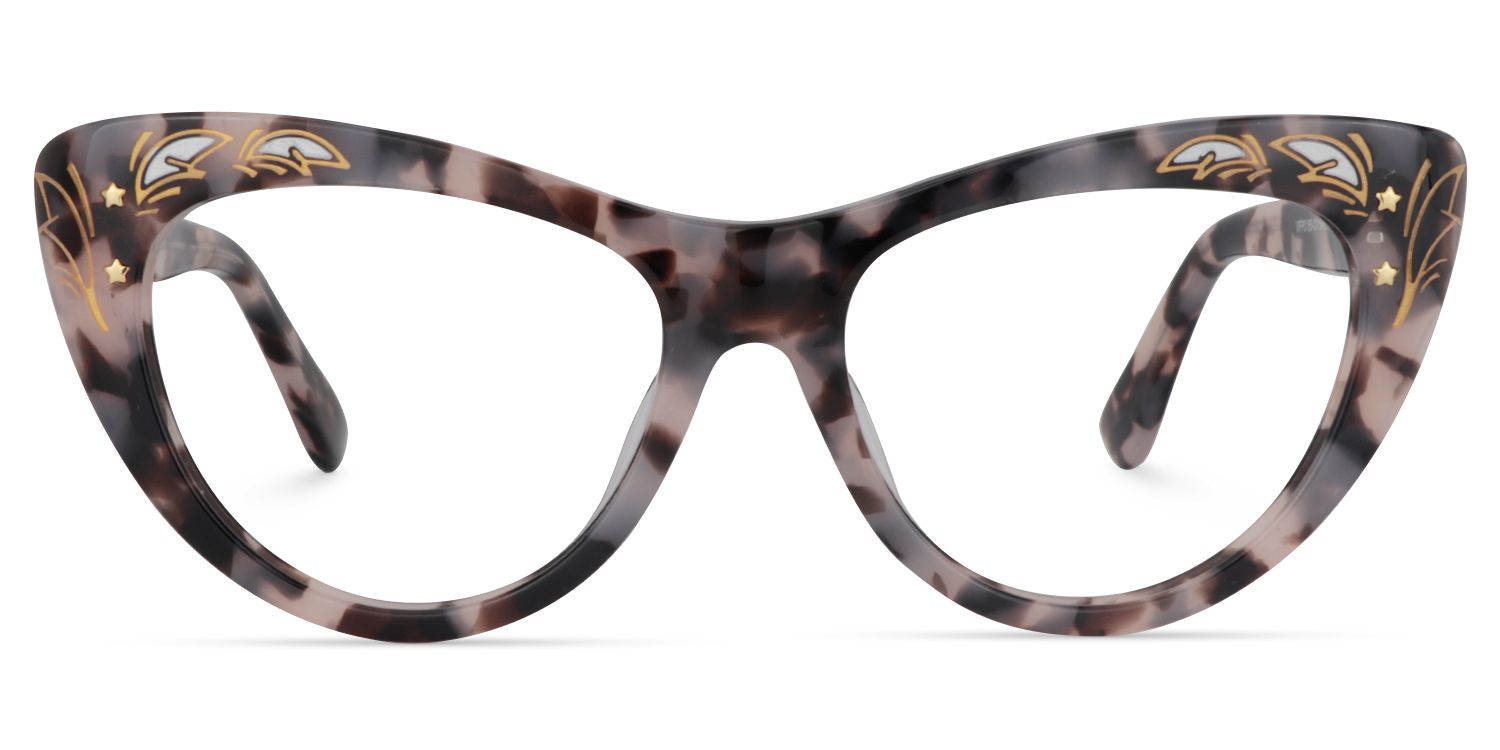 Cateye Dark Tortoise Glasses0