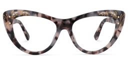 Pamela Cateye Dark Tortoise Glasses0