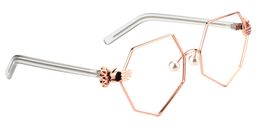 Shania Geometric Glasses 4