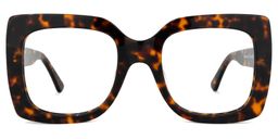 Johnson Square Tortoise Glasses0