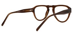 Worsley Geometric Brown Glasses3