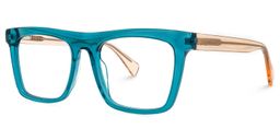 Stafford Square Blue Glasses1