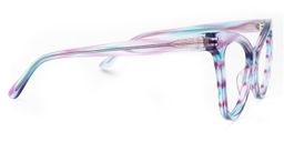 Floscine Cateye Purple Glasses2