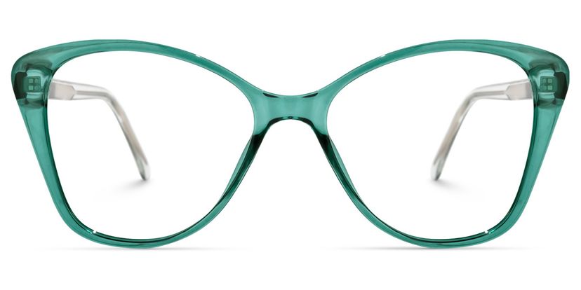 Osborne Cateye Green Glasses