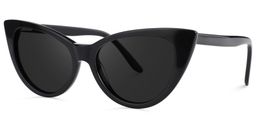 Marilyn Black Cat eye Sunglasses1