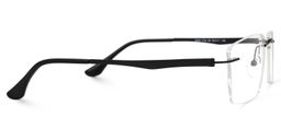 Hairston Square Black Glasses2