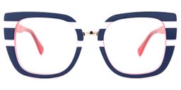 Byers Square Dark-Blue Glasses0