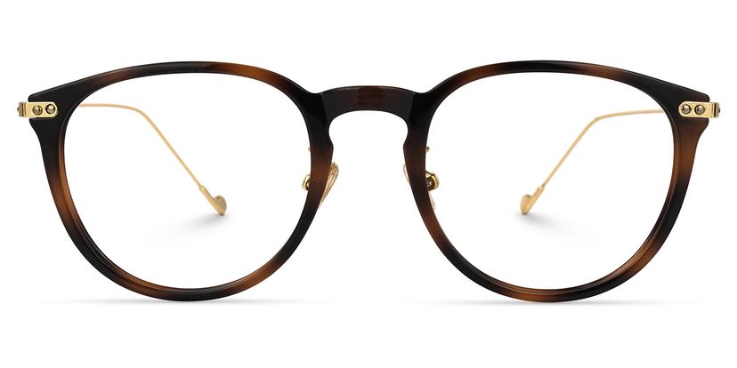 Maruchy Round Brown Glasses