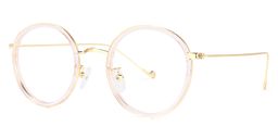 Ruffin Round Clear Glasses1