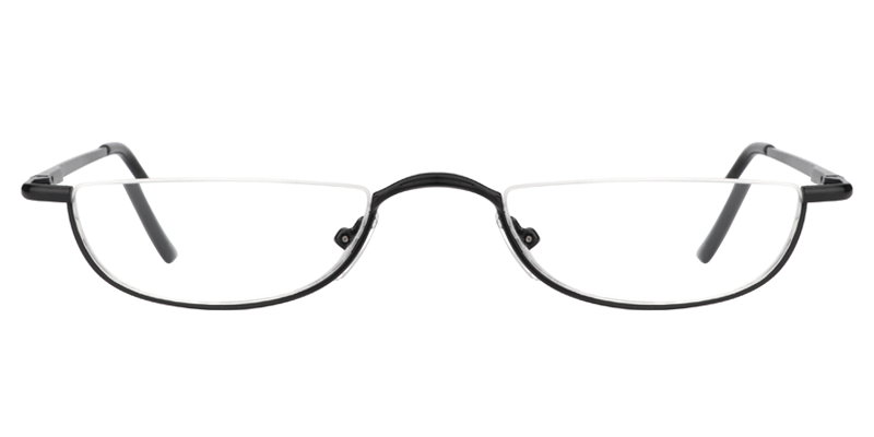Oval Black Reading Glasses | Zeelool Reading Glasses0