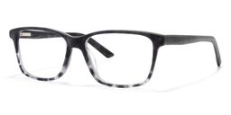 Eddy Rectangle Dark Gray Glasses2