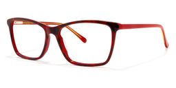 Edison Rectangle Red Tortoise Glasses2