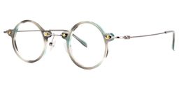 Vazquez Round Gray-Green Glasses1