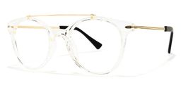 Emery Round Clear Glasses2