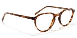 Engle Oval Brown Glasses1