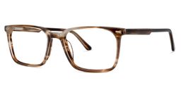 Julimarie Square Brown Glasses1