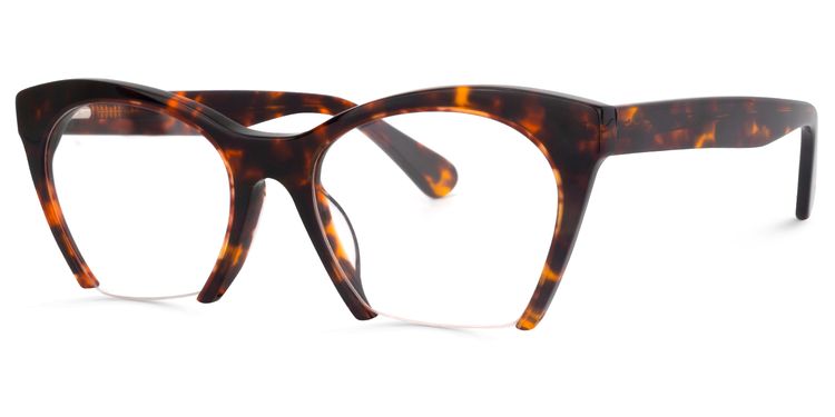 Christine Cat Eye Tortoise Glasses