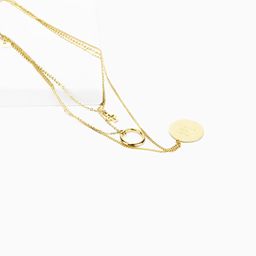 Vintage Pendant Type Gold Necklace1