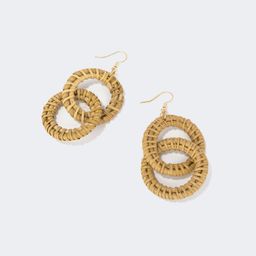 Vintage Annulus Weave Earrings0