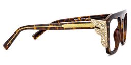 Makayla Square Tortoise Glasses3