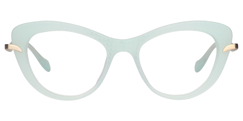 Cateye Light Green Glasses | Zeelool Eyeglasses0
