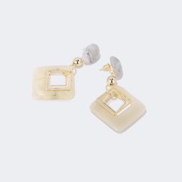 Stylish Polished Acetate Earrings0