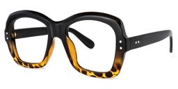 Mckenzie Square Black Glasses1