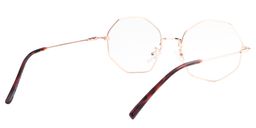 April Petaled Gold Glasses5