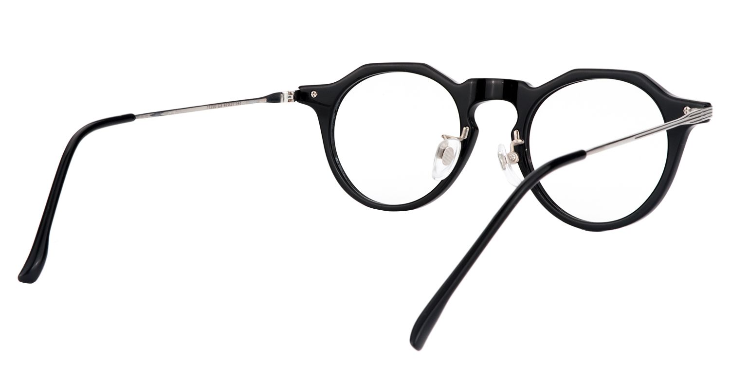 Round Black Glasses | Zeelool Glasses5