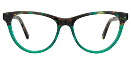 Cartwright Cateye Green Glasses0
