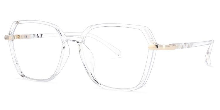 Gerry Geometric Clear Glasses