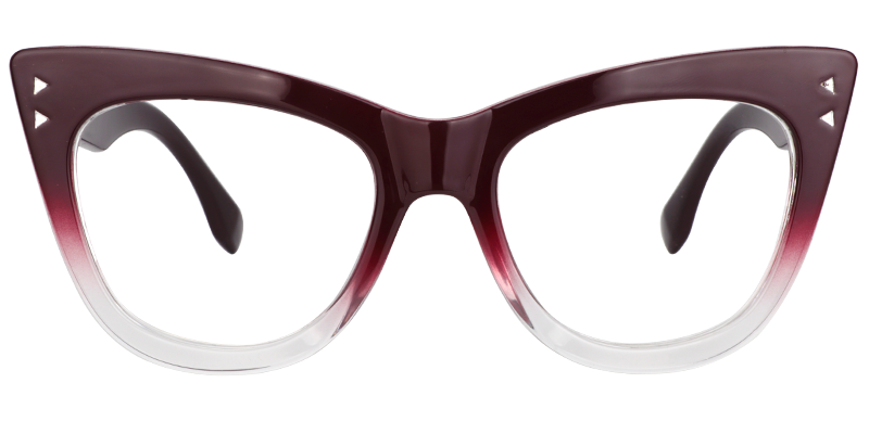 Cateye Red Glasses0