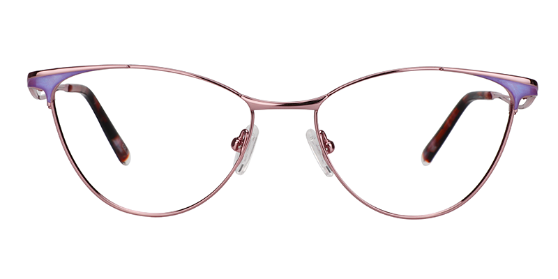 Cateye Pink Glasses0