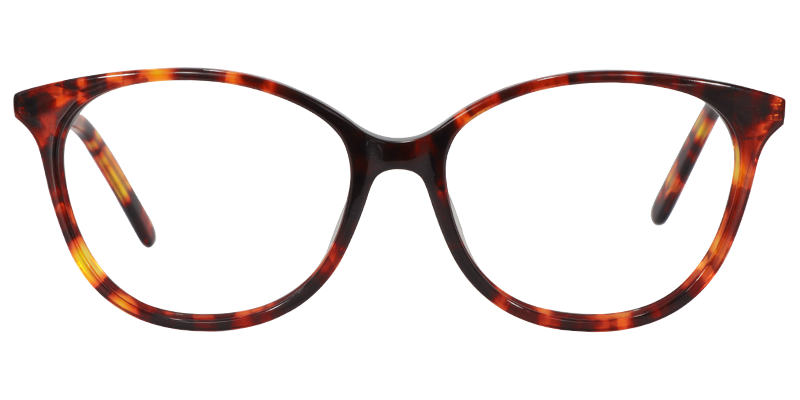 Oval Tortoise Glasses| Zeelool Eyeglasses0