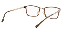 Bart Rectangle Brown Glasses5