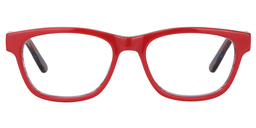 Sabina Rectangle Red Glasses0