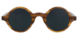 Sibyl Round Tortoise Sunglasses0