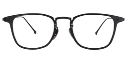 Baldwin Square Black Glasses0