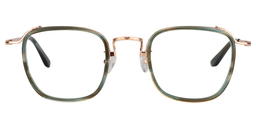 Beacher Square Green Glasses0