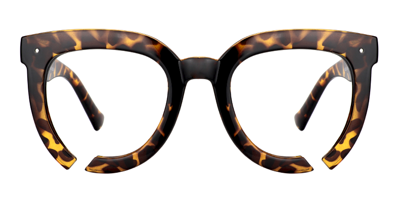 Round Tortoise Glasses | Zeelool Eyeglasses Online0
