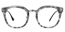 Alfie Square Gray Tortoise Glasses0