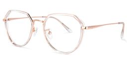 Parker Geometric Clear Glasses1