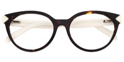 Vivian Cat Eye Tortoise Glasses1