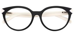 Vivian Cat Eye Black Glasses1