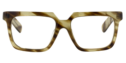 Xzavior Square Brown Glasses0