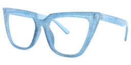 Phillip Cateye Light-Blue Glasses1