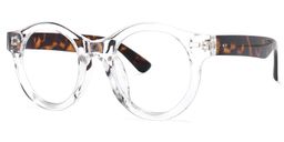 Paxton Round Clear Glasses1